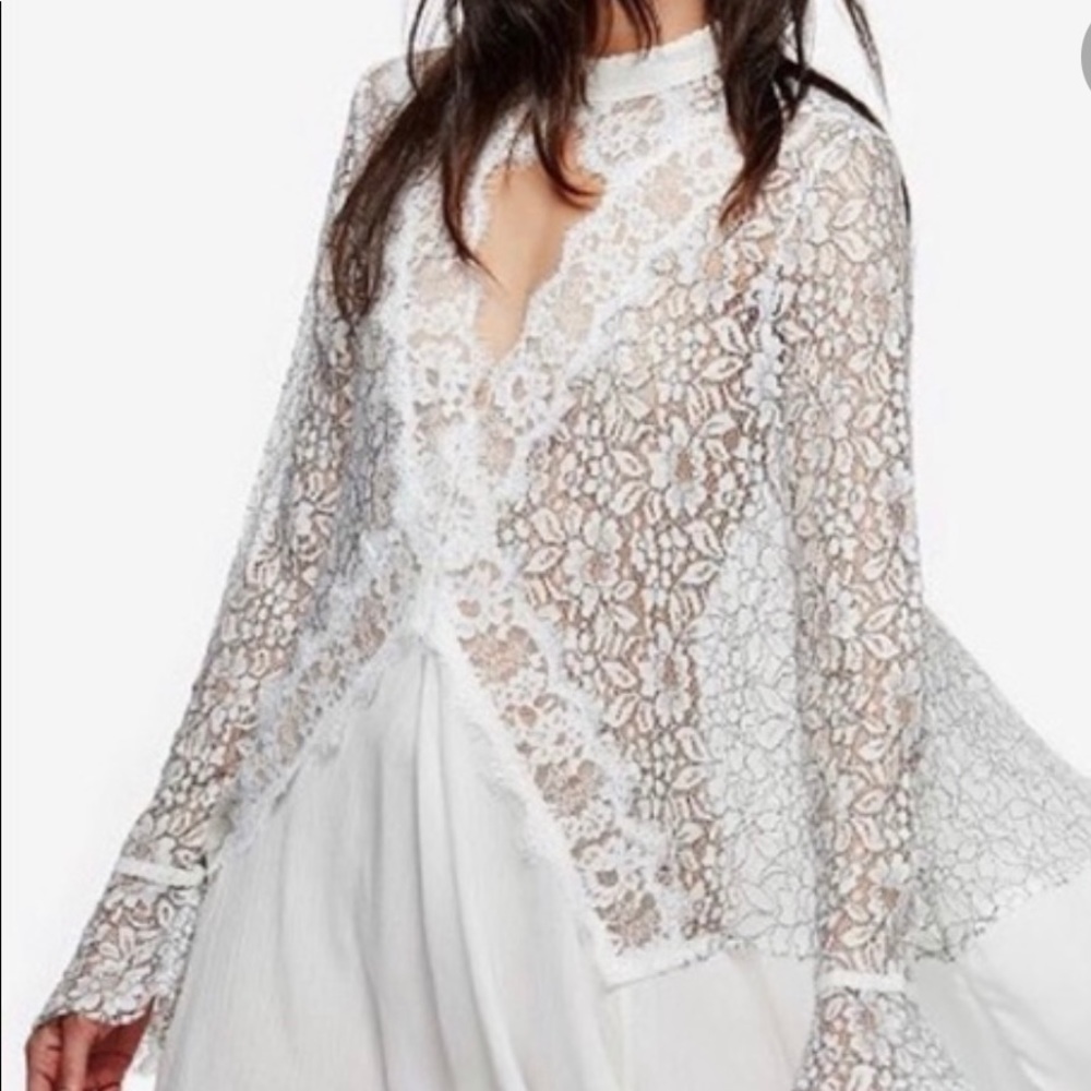 Free people tell tale lace dress